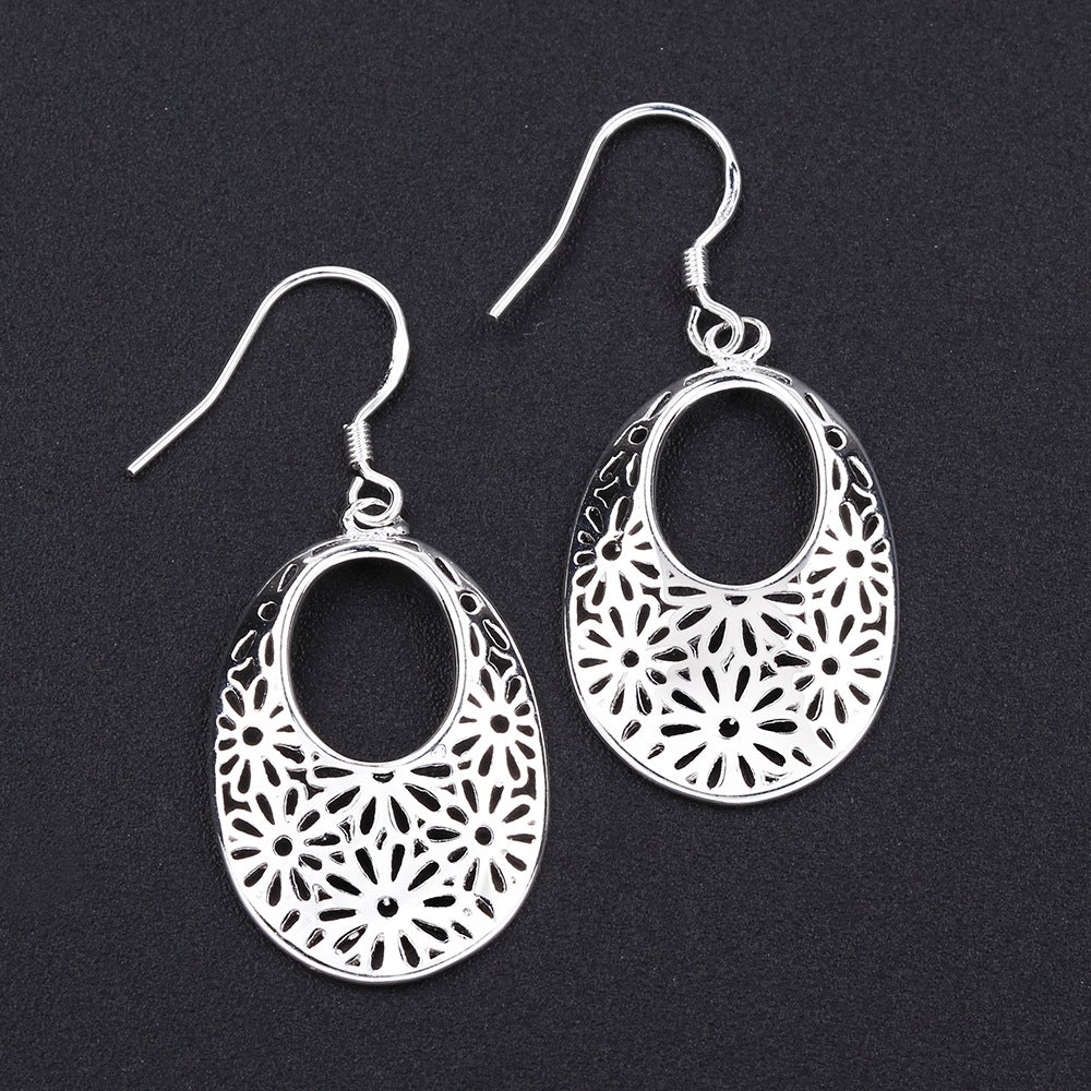 Brass With Plated Fashion Jewelry Earrings