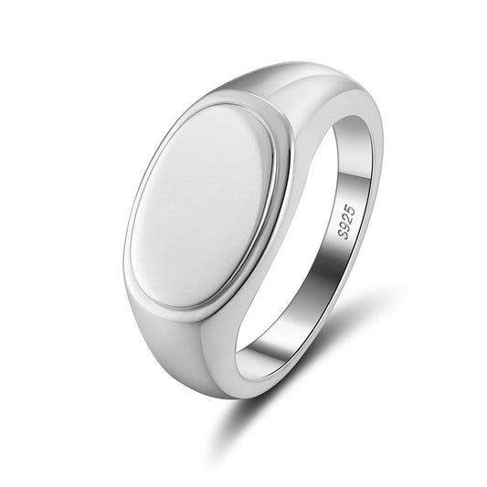 925 Sterling Silver Signet Ring