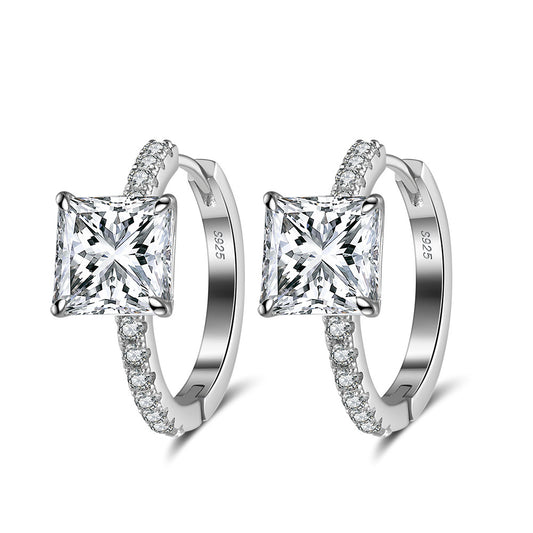 925 Sterling Silver Hoop Earrings