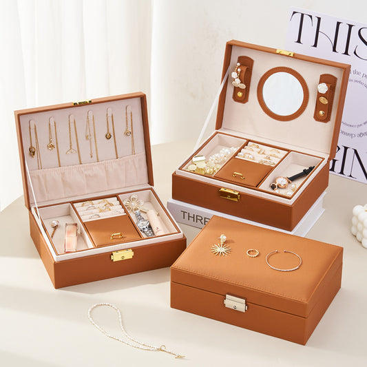 Portable Storage Case for Jewelry and Small Accessories