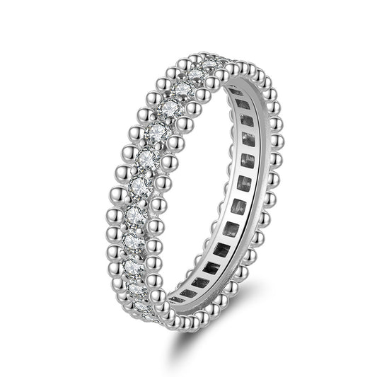 925 Sterling Silver Tennis Ring