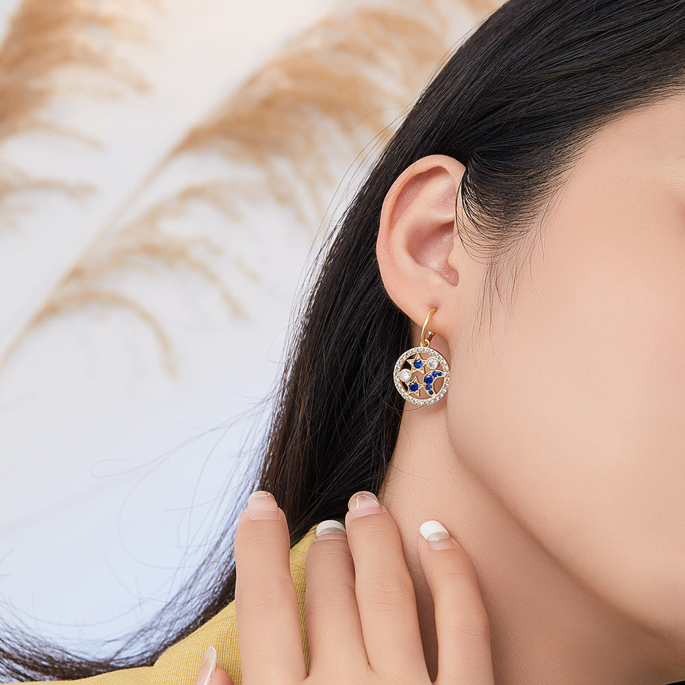 Brass With Plated Fashion Jewelry Earrings