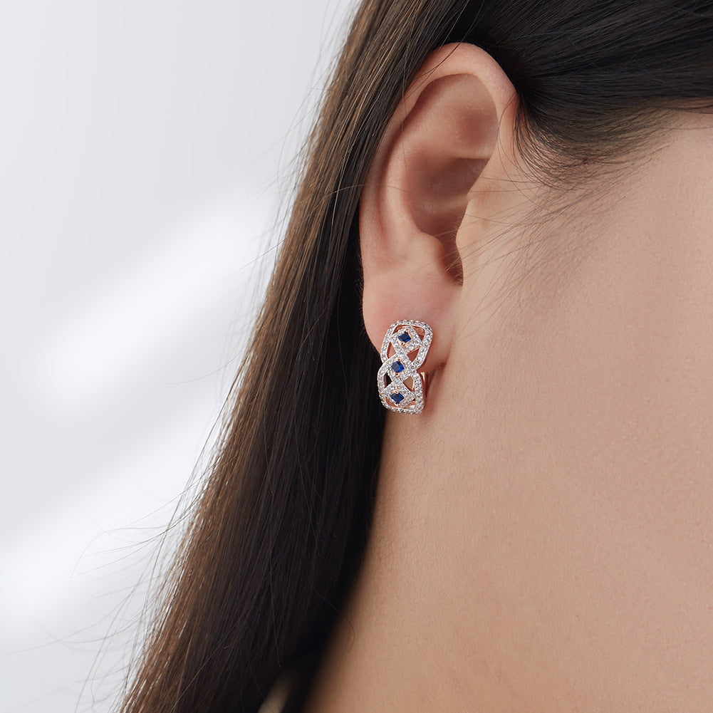 Brass With Plated Fashion Jewelry Earrings