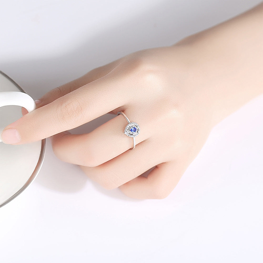 925 Sterling Silver Ring Fashion Jewelry Gift for Women Girls