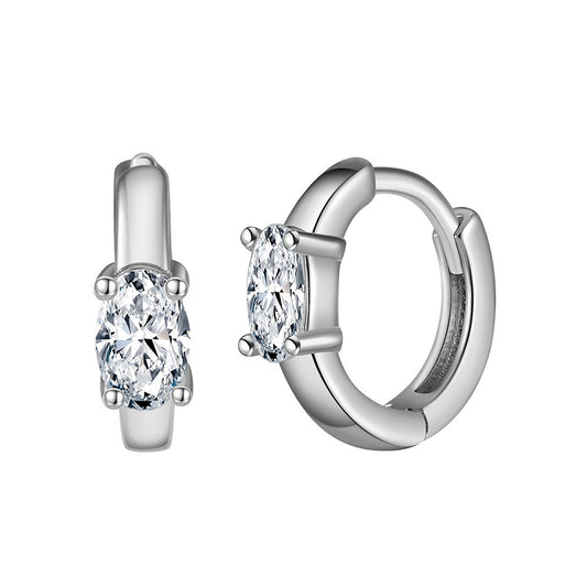 925 Sterling Silver Hoop Earrings
