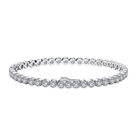 925 Sterling Silver 3mm Tennis Bracelet