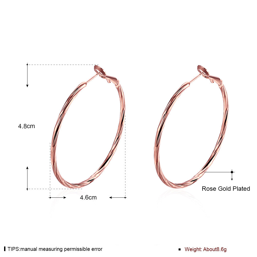 Brass With Plated Fashion Jewelry Earrings