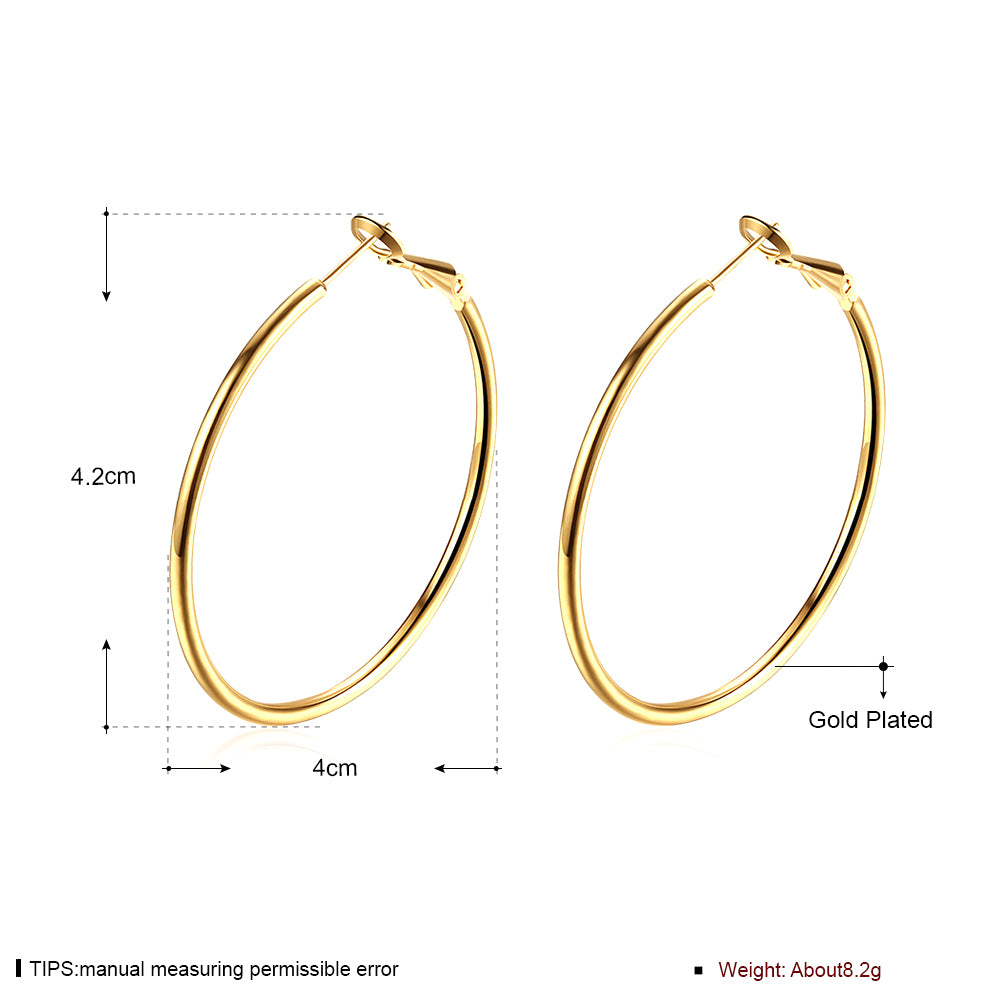 Brass With Plated Fashion Jewelry Earrings