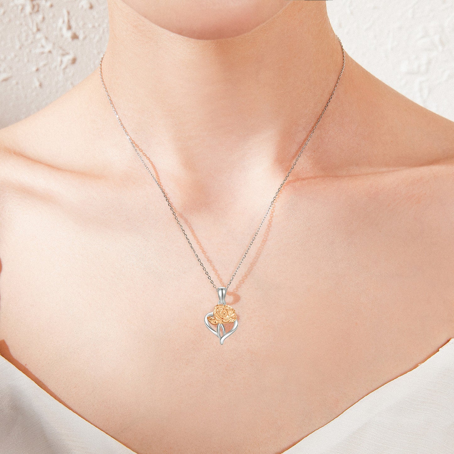 Brass With Plated Fashion Jewelry Necklace