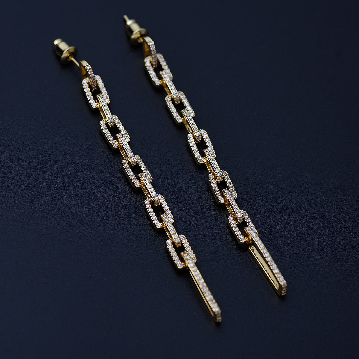 Copper With Plated Fashion Jewelry Earrings