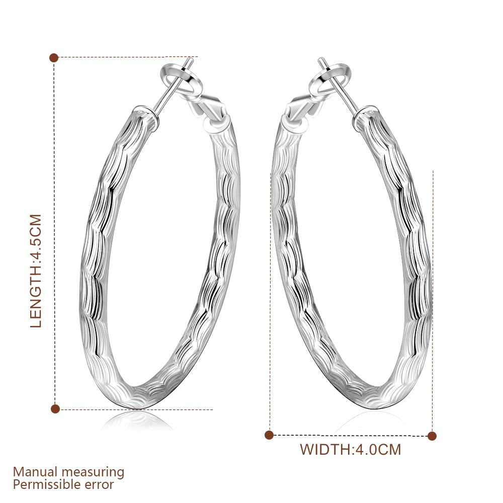 Brass With Plated Fashion Jewelry Earrings