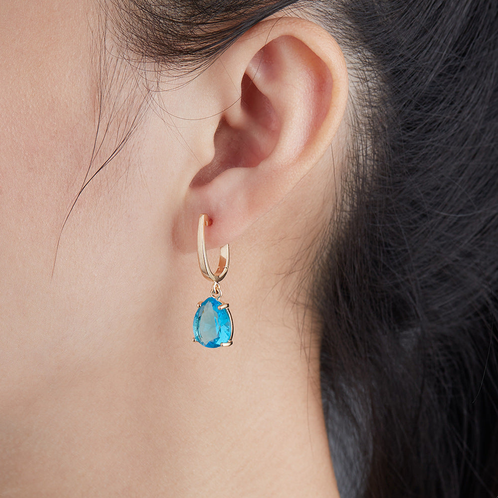 Brass With Plated Fashion Jewelry Earrings