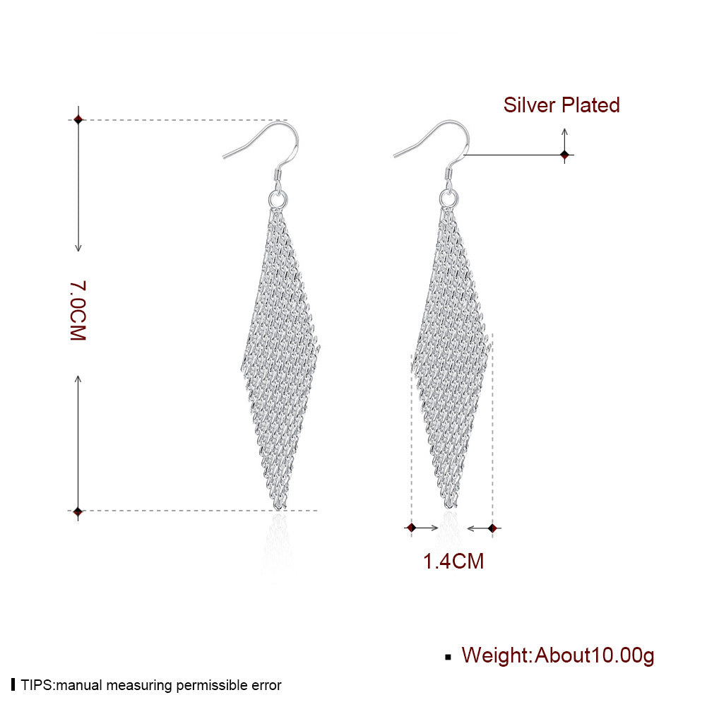 Brass With Plated Fashion Jewelry Earrings