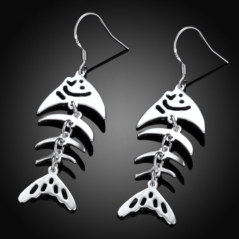 Brass With Plated Fashion Jewelry Earrings