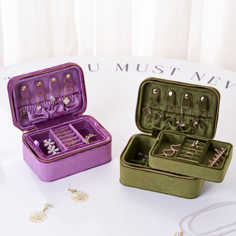 Portable Storage Case for Jewelry and Small Accessories