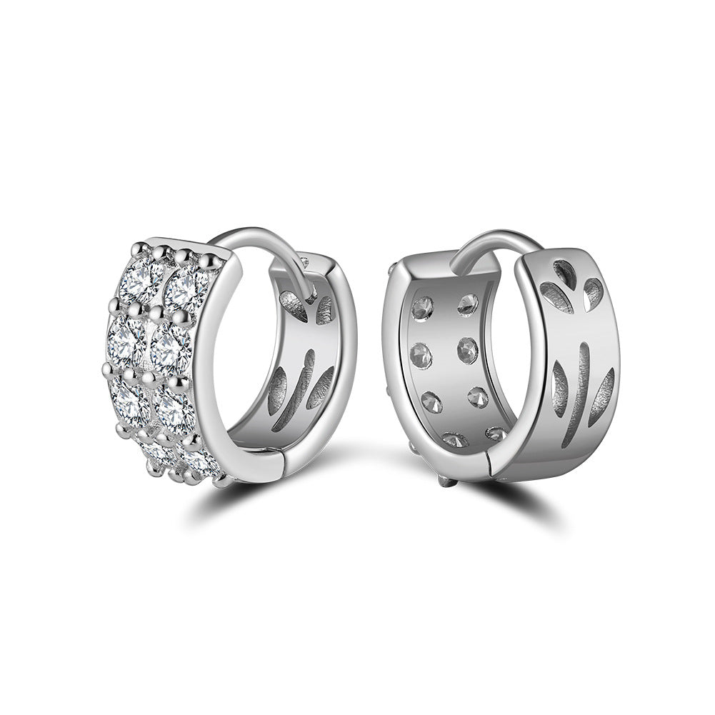 925 Sterling Silver Hoop Earrings