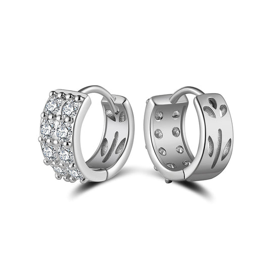 925 Sterling Silver Hoop Earrings