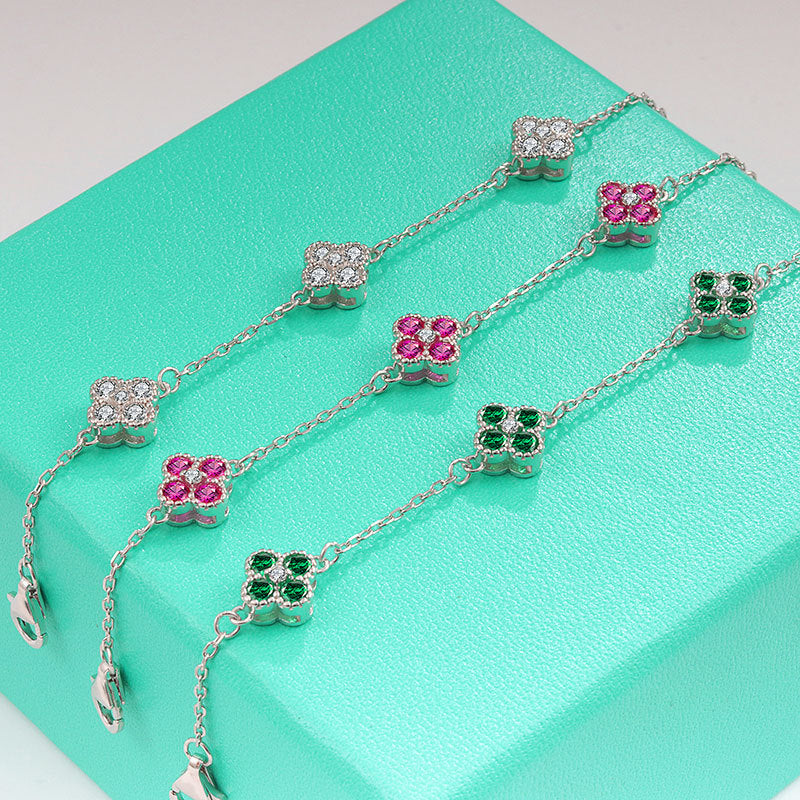 925 Sterling Silver Fashion Lucky Bracelet