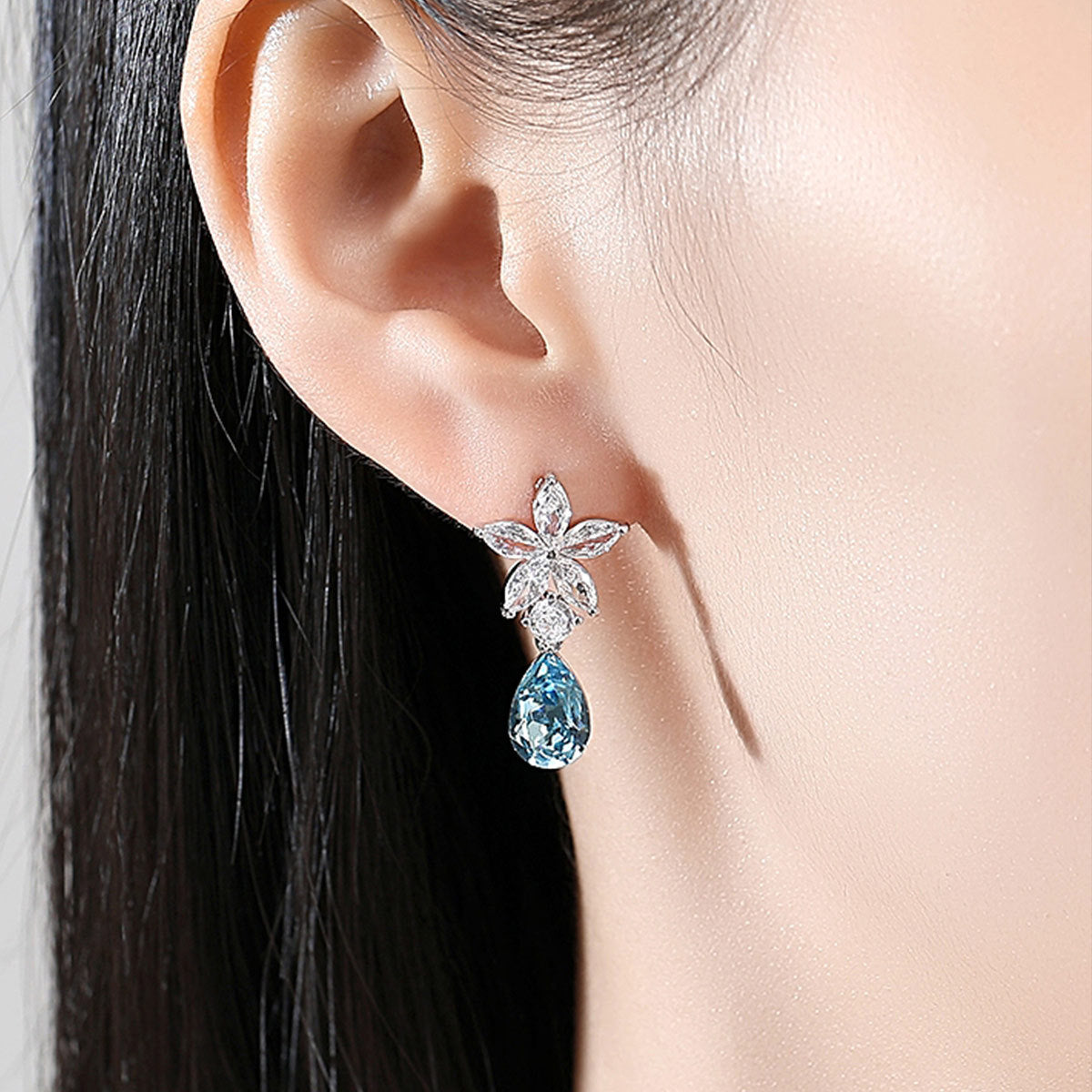 Copper With Plated Fashion Jewelry Earrings