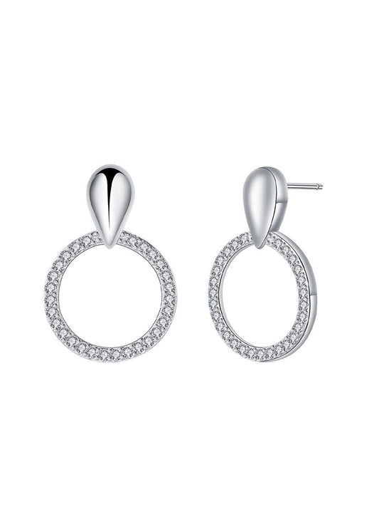 Hoop Earrings, Fashionable Earrings for Women, Trendy All-match & Exquisite Jewelry for Birthday Gift