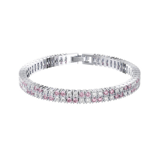 925 Sterling Silver Tennis Bracelet