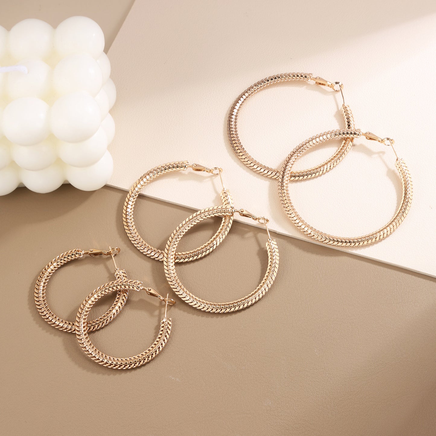Brass With Plated Fashion Jewelry Earrings