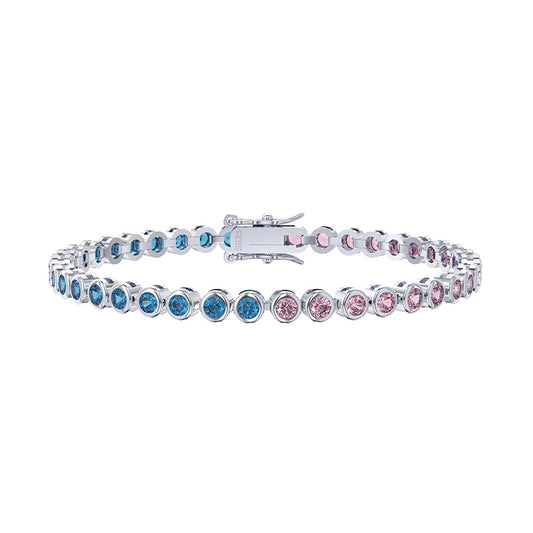 925 Sterling Silver 3mm Tennis Bracelet