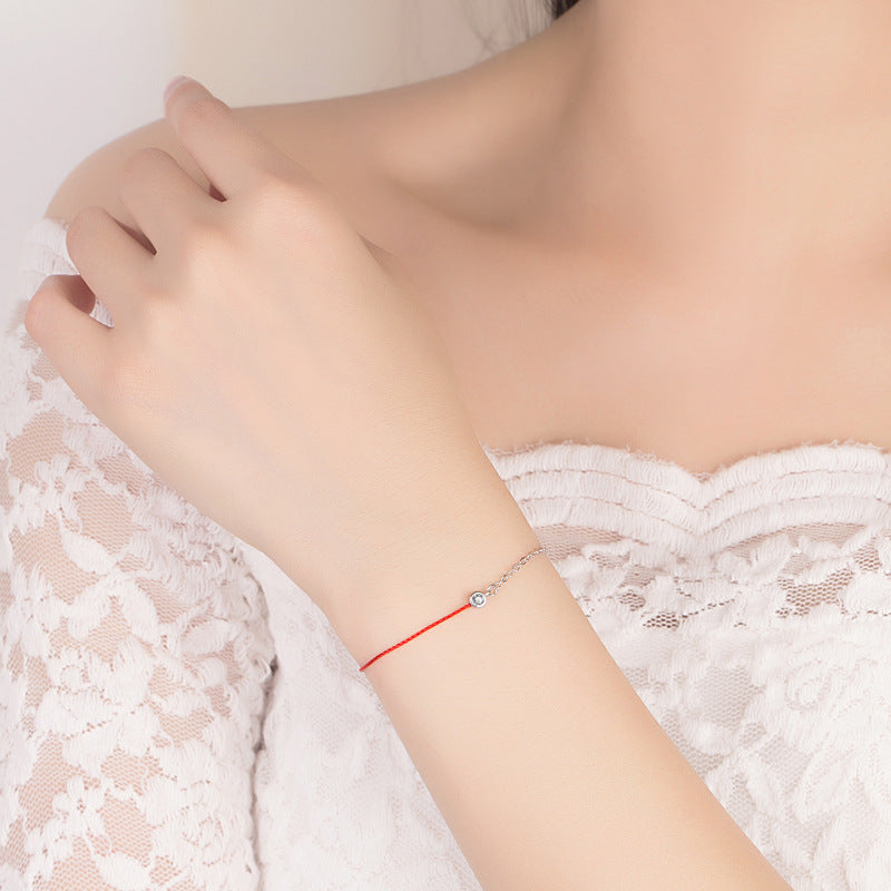 925 Sterling Silver Fashion Lucky Bracelet