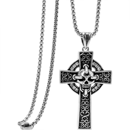 Cross Pendant Necklace, Men Women's Fashion Jewelry, Perfect for Parties & Gifts, Elegant Accessory for Everyday Wear