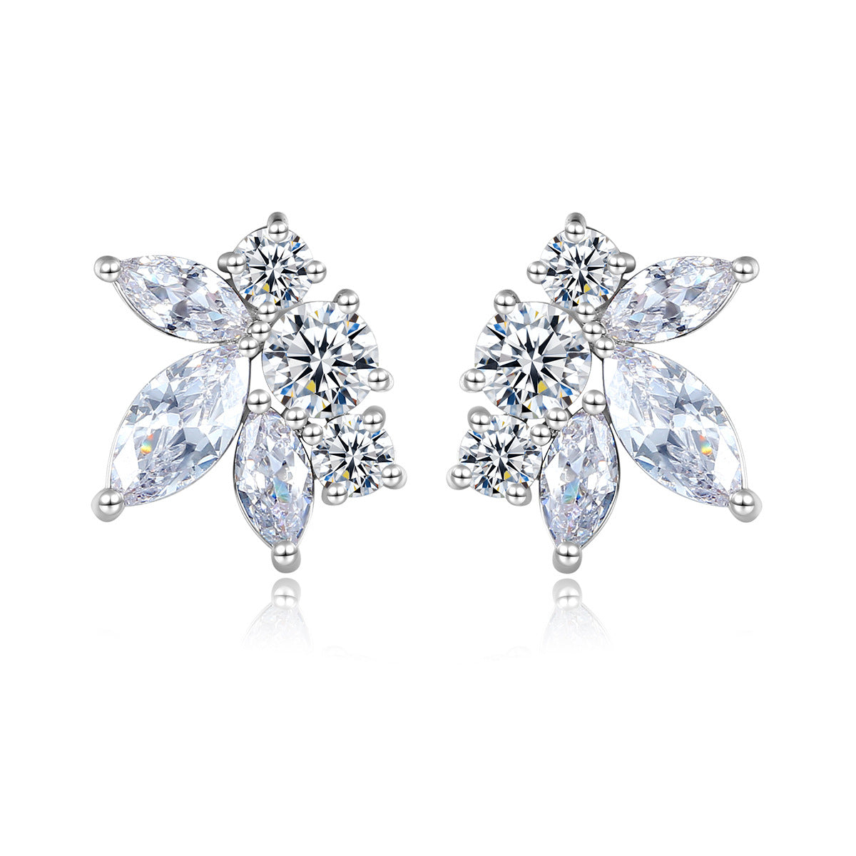 Copper With Plated Fashion Jewelry Earrings