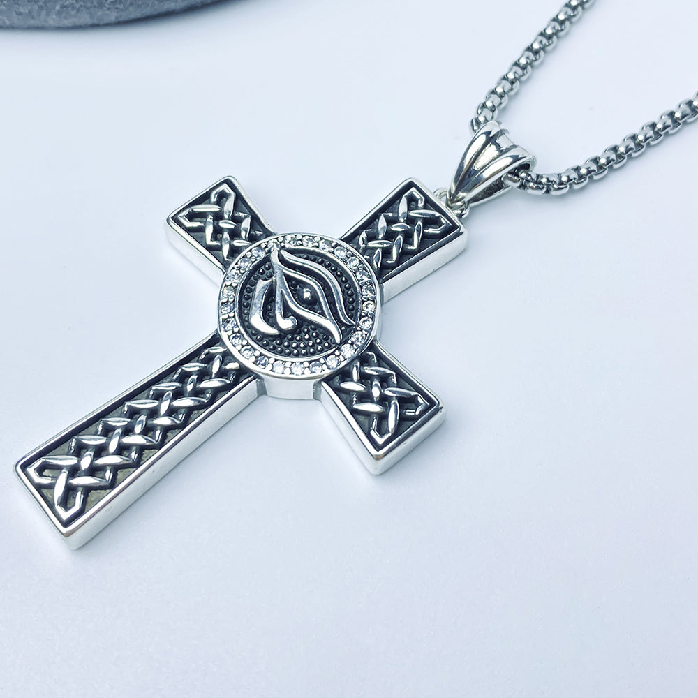 Cross Pendant Necklace, Men Women's Fashion Jewelry, Perfect for Parties & Gifts, Elegant Accessory for Everyday Wear
