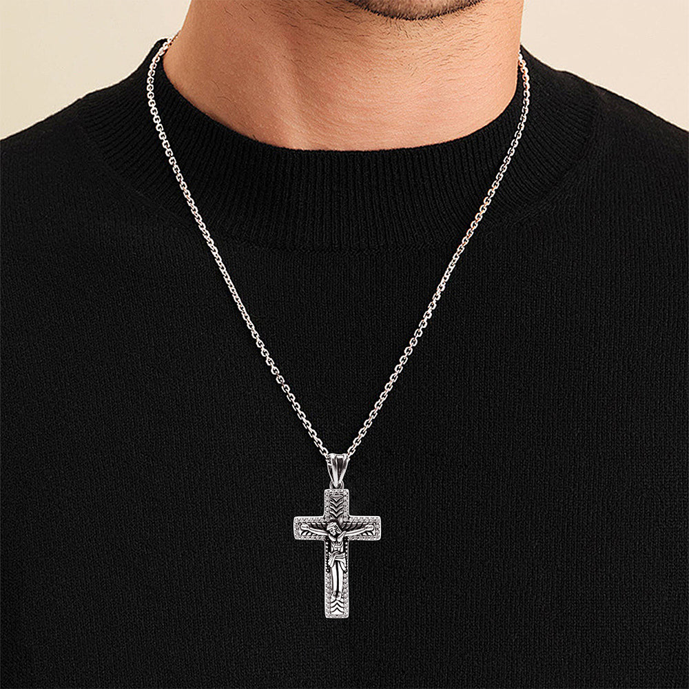 Cross Pendant Necklace, Men Women's Fashion Jewelry, Perfect for Parties & Gifts, Elegant Accessory for Everyday Wear