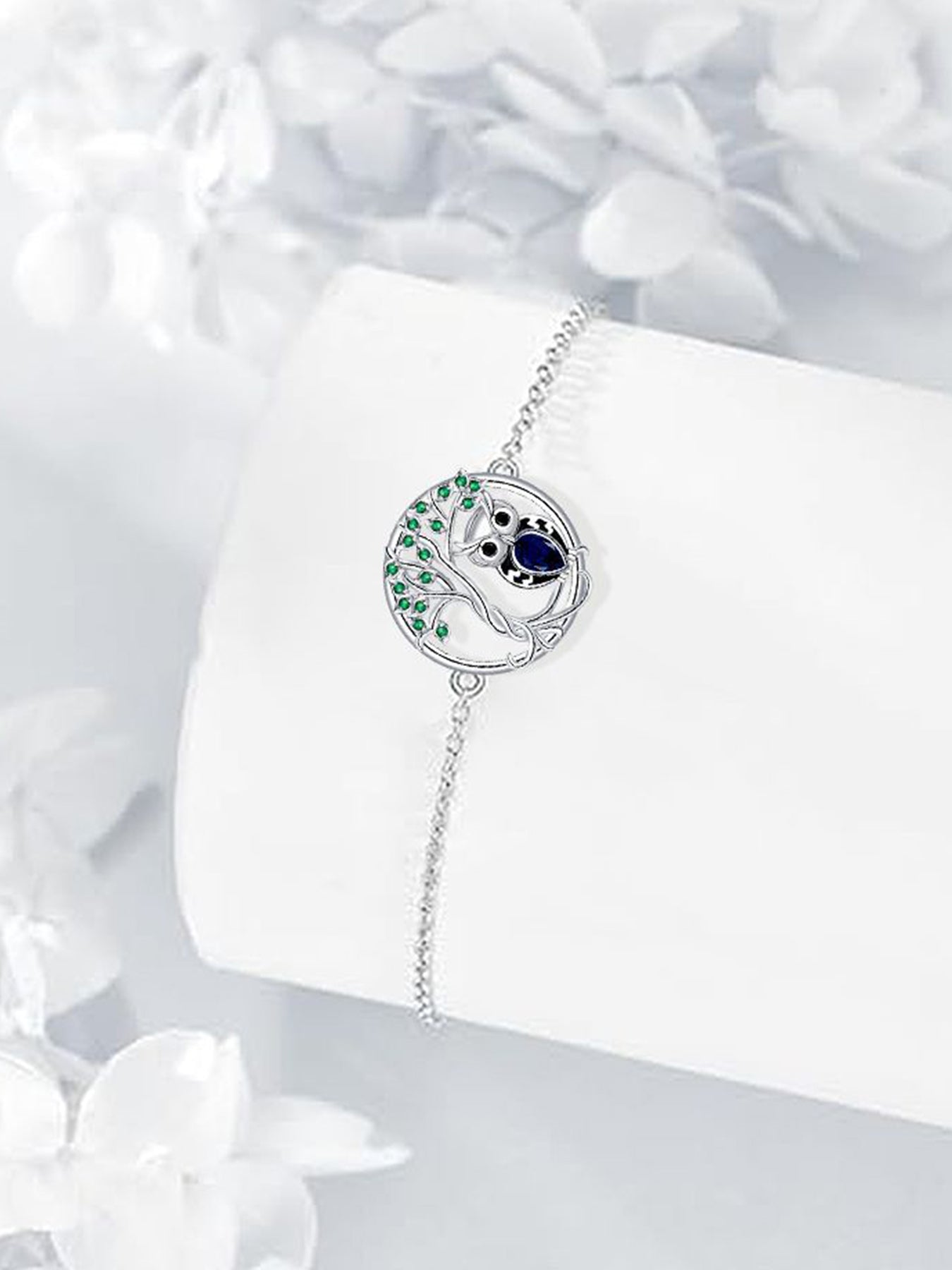 Owl Design Bracelet, Fashionable Jewelry for Women & Girls, Trendy All-match & Exquisite Jewelry for Birthday Gift
