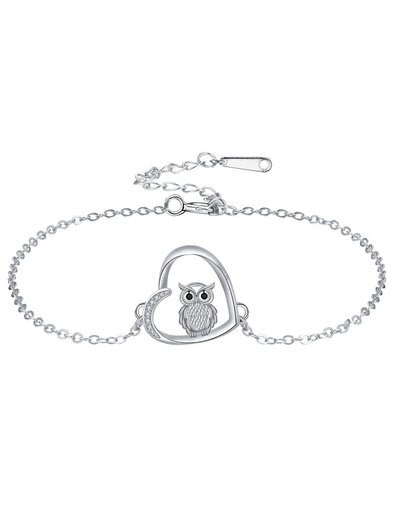 Cute Owl Design Bracelet, Fashionable Jewelry for Women & Girls, Trendy All-match & Exquisite Jewelry for Birthday Gift