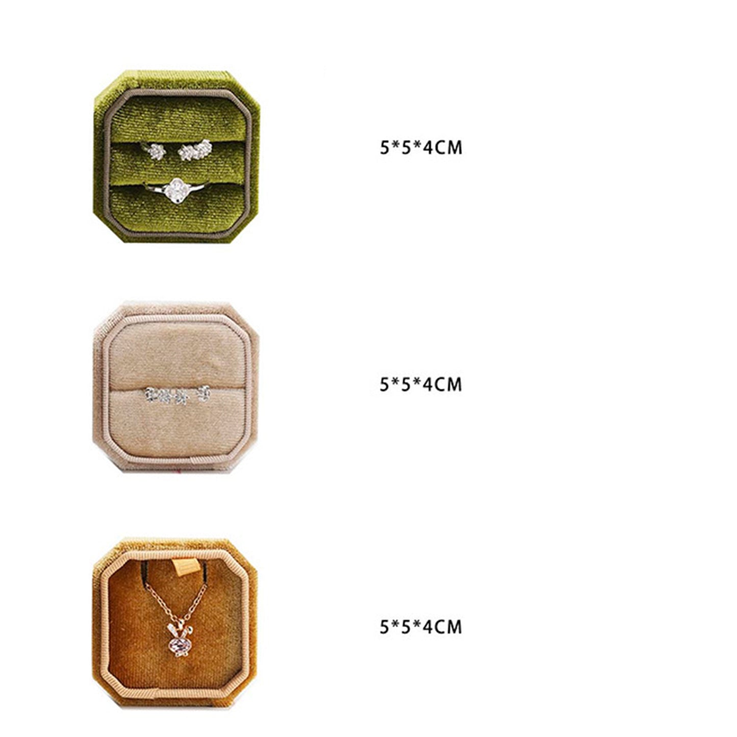 Fashion Velvet Jewelry Box