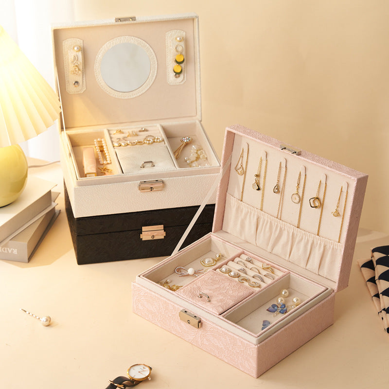 Portable Storage Case for Jewelry and Small Accessories