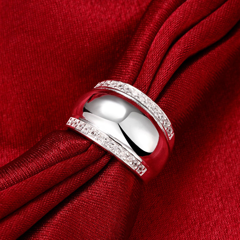 Copper With Plated Fashion Ring