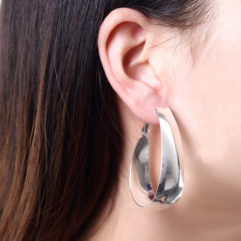 Brass With Plated Fashion Jewelry Earrings
