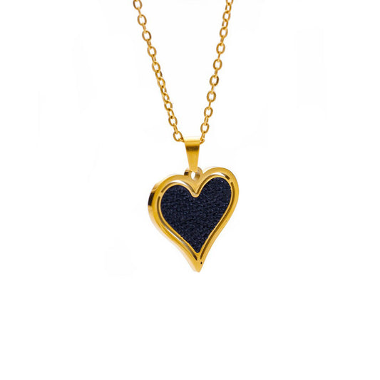 Stainless Steel Jewelry Heart Fashion Necklace