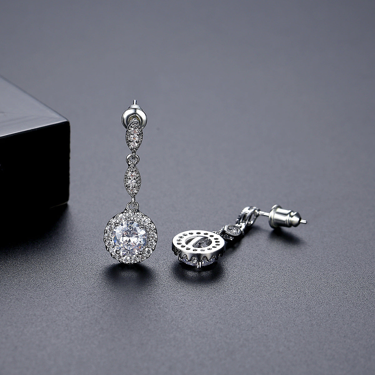 Copper With Plated Fashion Jewelry Earrings