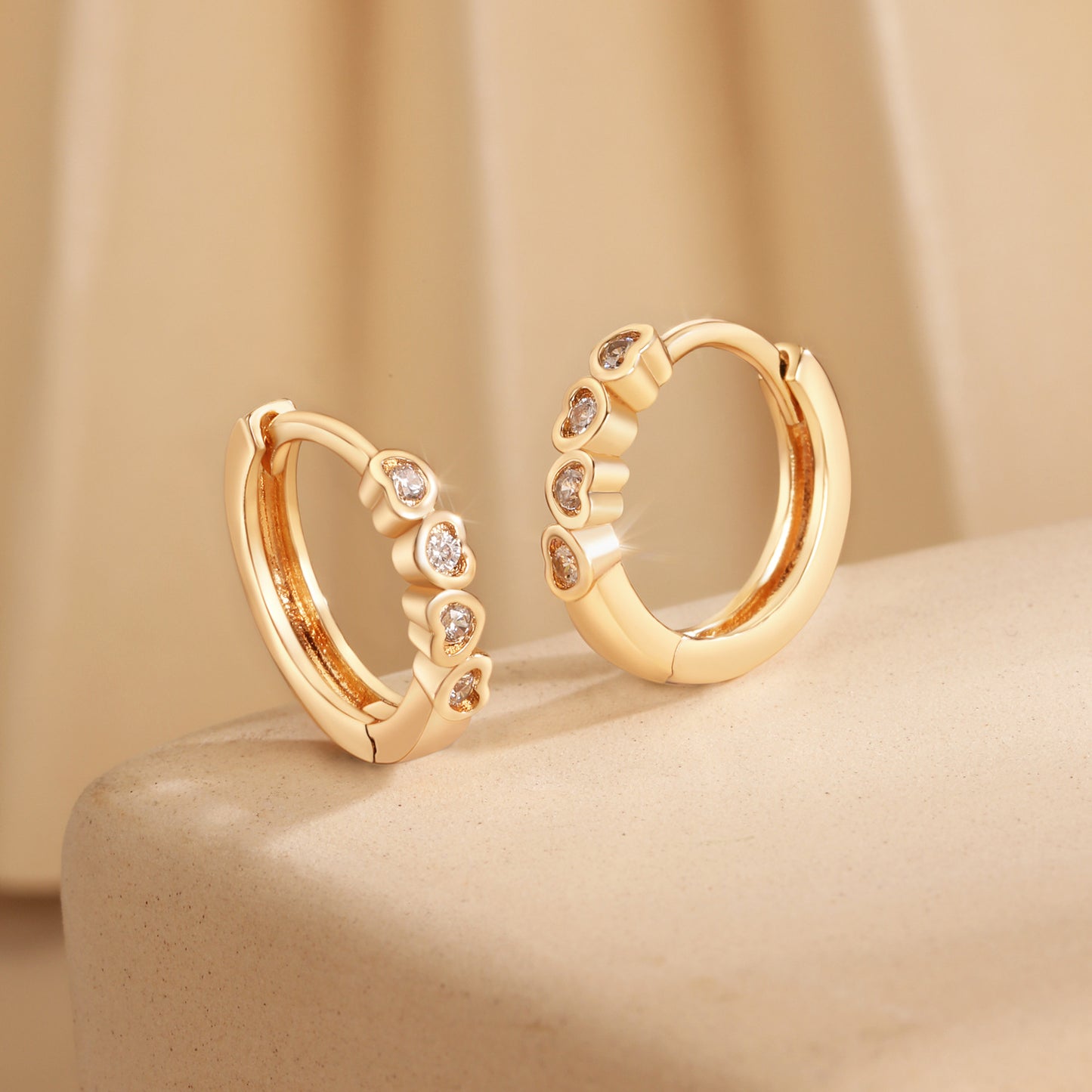 Brass With Plated Fashion Jewelry Earrings