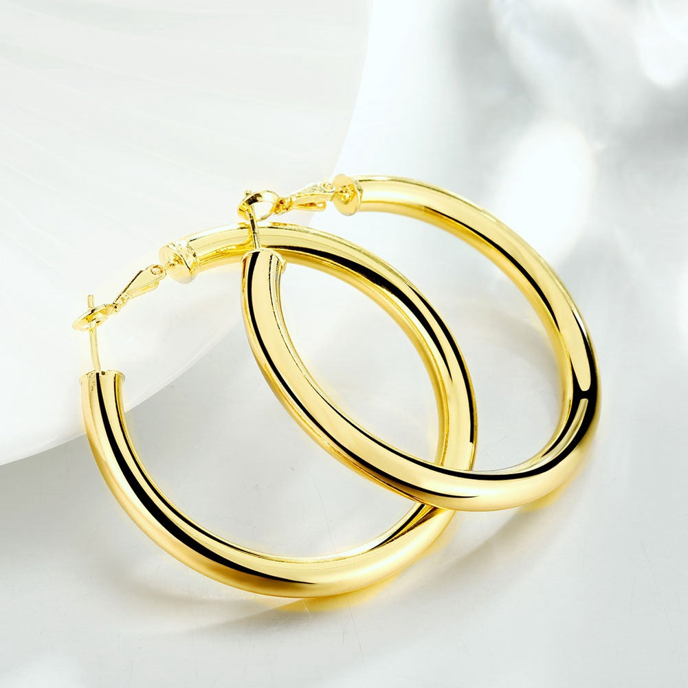 Brass With Plated Fashion Jewelry Earrings