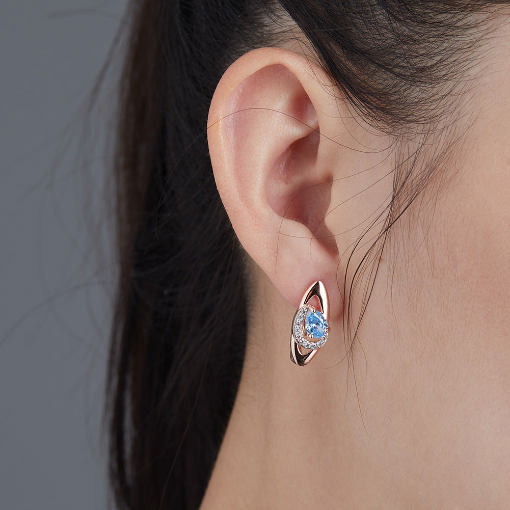 Brass With Plated Fashion Jewelry Earrings