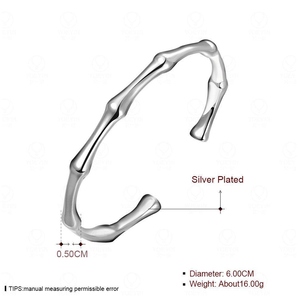 Brass With Plated Fashion Jewelry Bangle