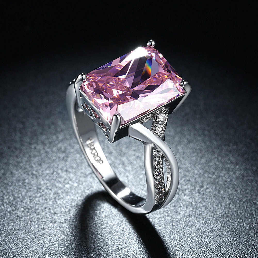 Copper With Plated Fashion Ring