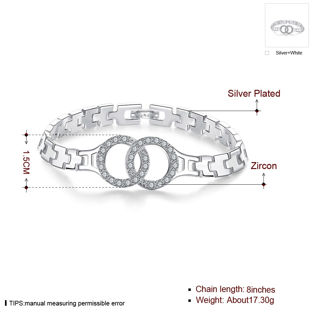 Brass With Plated Fashion Jewelry Bracelet