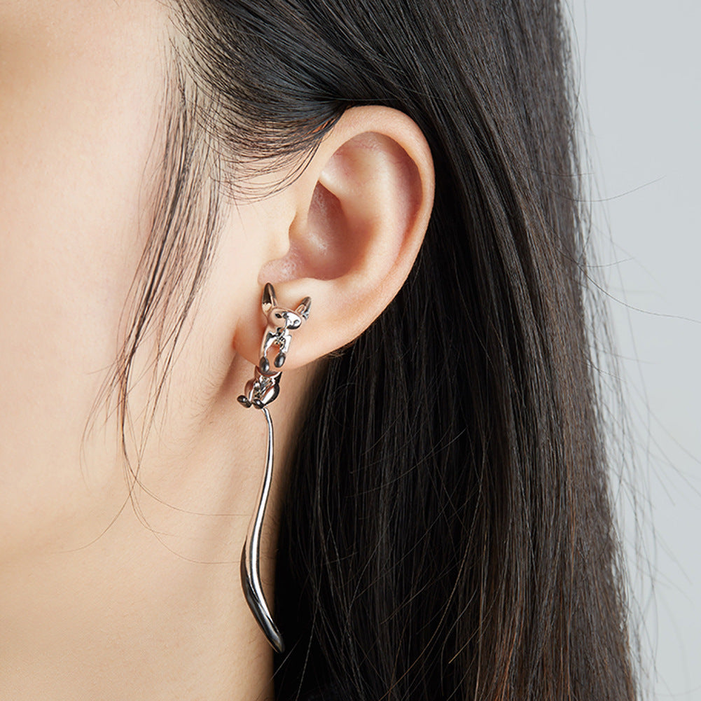 Brass With Plated Fashion Jewelry Earrings
