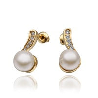 Brass With Plated Fashion Jewelry Earrings