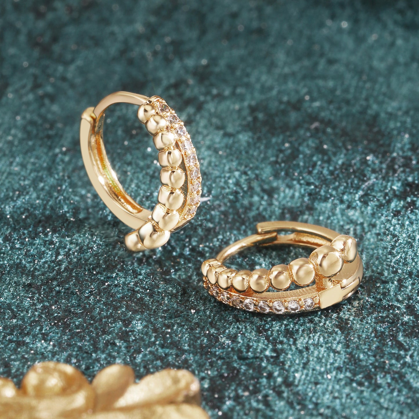 Brass With Plated Fashion Jewelry Earrings