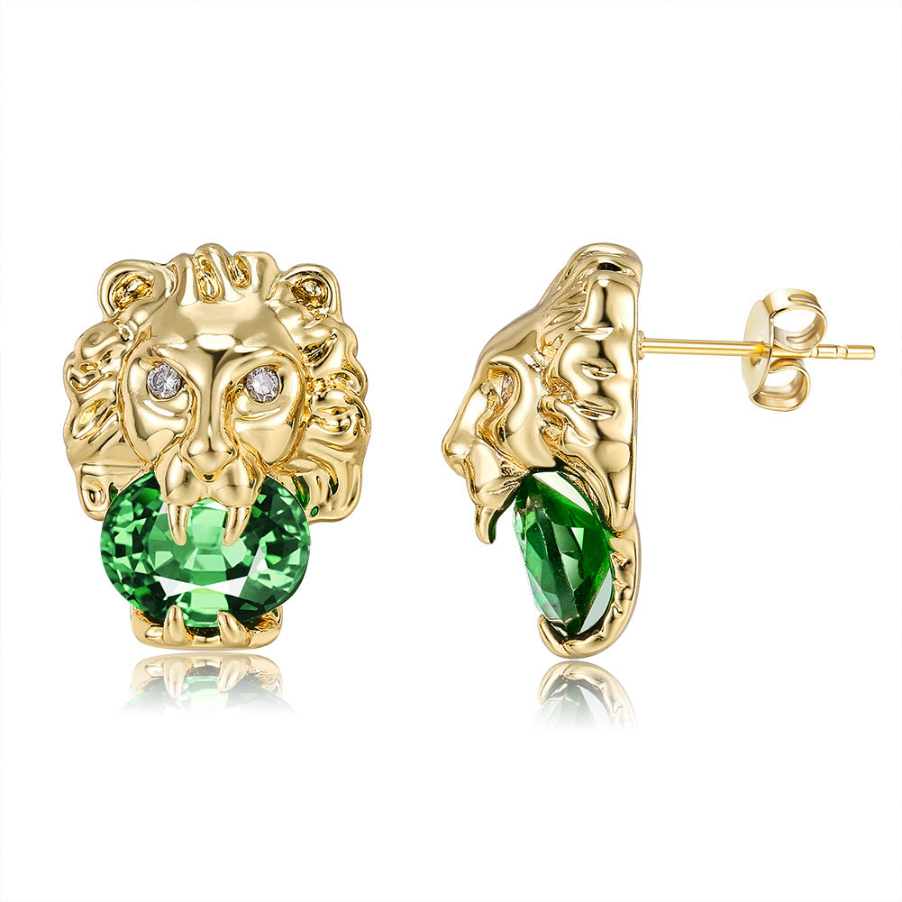 Brass With Plated Fashion Jewelry Earrings